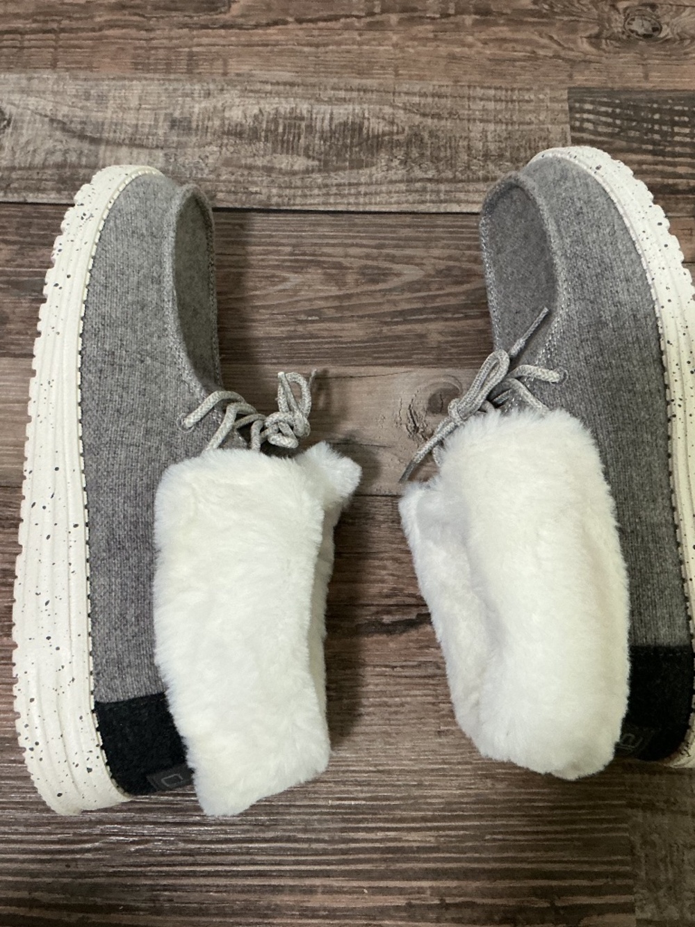 Hey Dude Britt Faux-Fur Lined Ankle Booties - 9